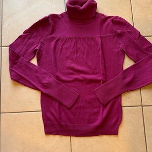 a.n.a Women's Berry Turtleneck Sweater